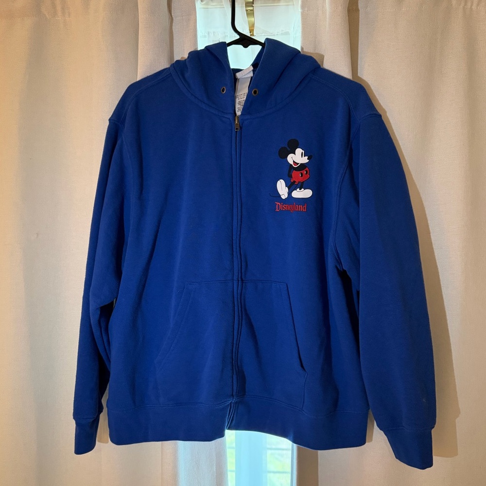 Disney Royal Blue Hoodie with Mickey Design